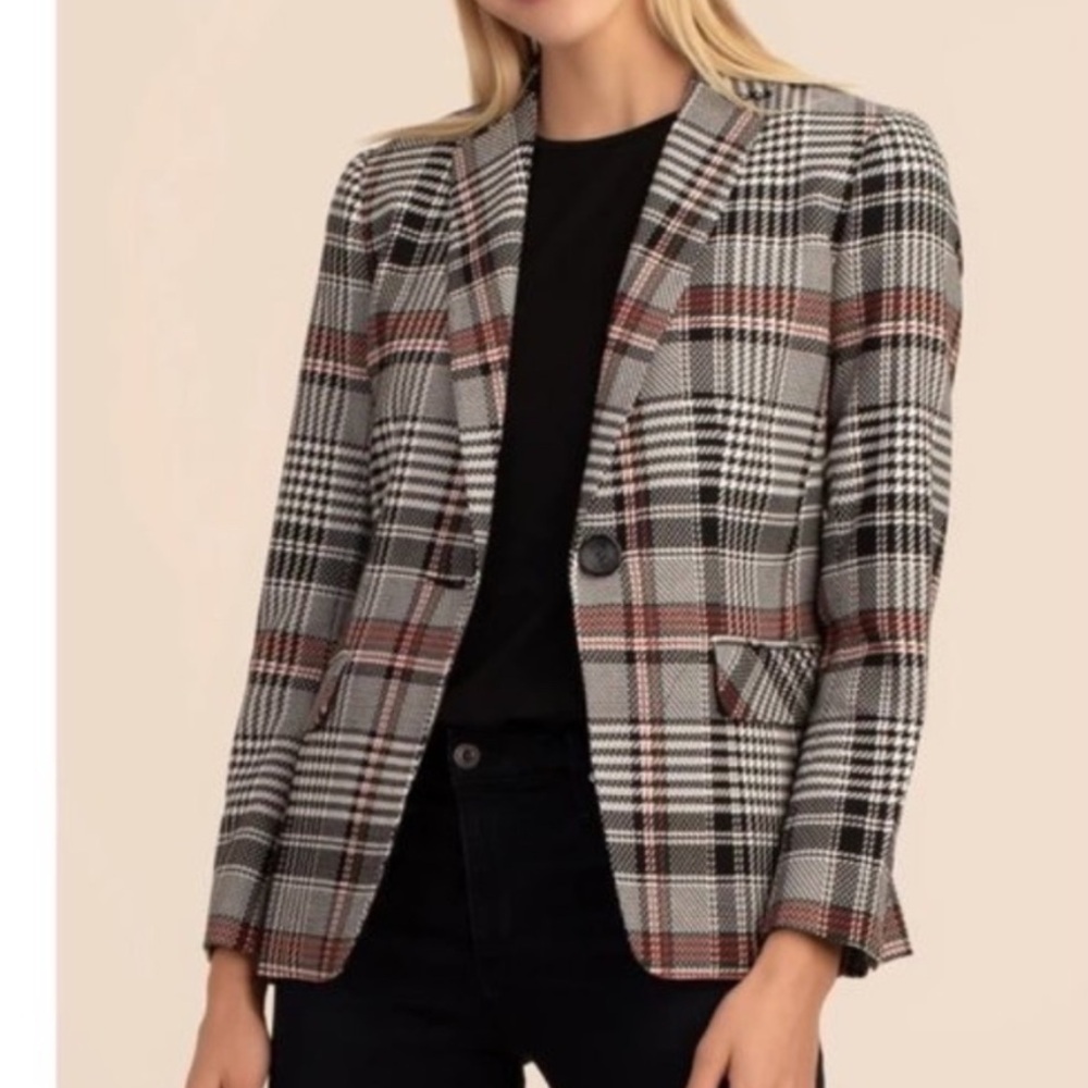 Trina Turk Habanero Jacket Plaid